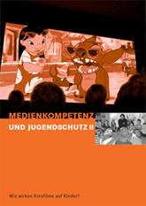 Cover der Broschüre zum Projekt 2: Wie wirken Kinofilme auf Kinder?